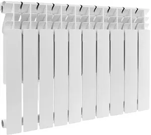 Радиатор алюминиевый 10 секций Rommer Plus 500 RAL-3210-050010 Радиатор алюминиевый 10 секций Rommer Plus 500 RAL-3210-050010, 1