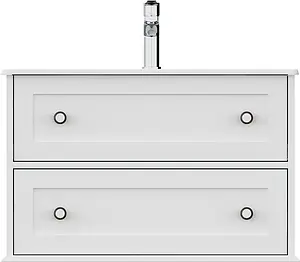 Тумба-умывальник подвесная ISVEA Siento 80 белый 27SIS001080I+10SL51081SV Тумба-умывальник подвесная ISVEA Siento 80 белый 27SIS001080I+10SL51081SV, 5