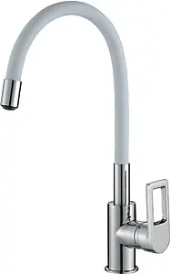 Смеситель для кухни Rossinka хром/белый Z35-35U-White, 1