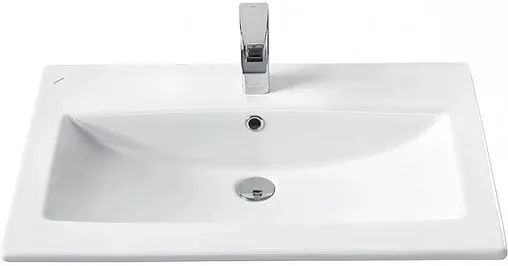 Тумба-умывальник подвесная Aquaton Либерти 75 дуб эльвезия 1A2795K0LYC70