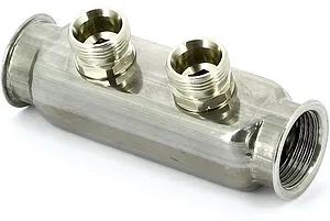 Коллектор распределительный проходной 2 отвода 1&quot;в/в x ¾&quot;ек Uni-fitt 430I4302, 1