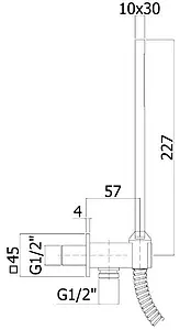 Душевой набор Paffoni Premium чёрный матовый ZDUP095NO, 2