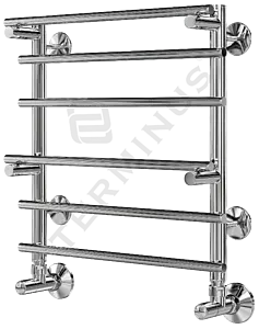 Полотенцесушитель водяной лесенка Terminus Вента П6 450х525 полированная сталь 4670030723994 Полотенцесушитель водяной лесенка Terminus Вента П6 450х525 полированная сталь 4670030723994, 2