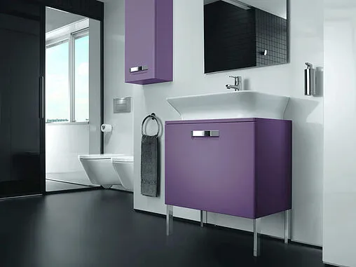 Шкаф Roca Gap 35 L фиолетовый ZRU9302745