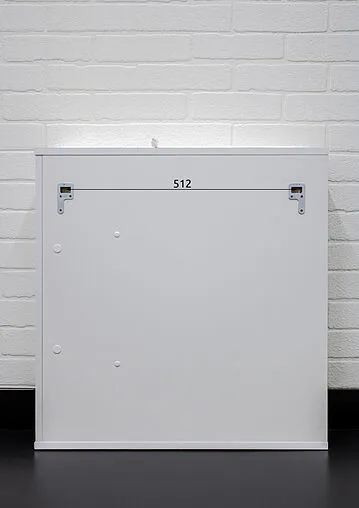 Шкаф-зеркало Домино Optima 65 R белый DO1907HZ