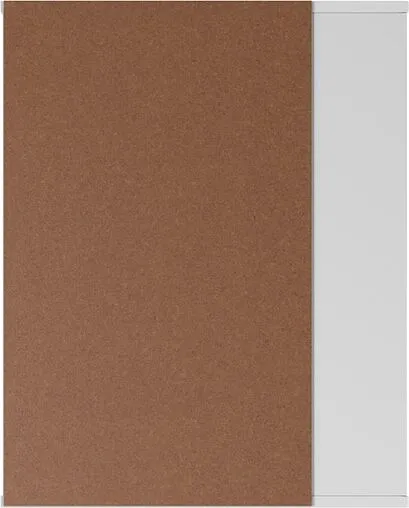 Шкаф-зеркало Айсберг Норма 1-55 R белый DA1604HZ