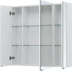 Шкаф-зеркало Aquanet Алвита New 90 белый 00303897, 5