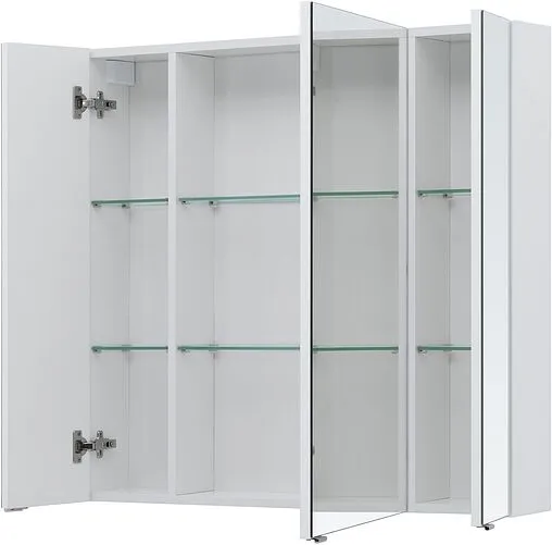 Шкаф-зеркало Aquanet Алвита New 90 белый 00303897
