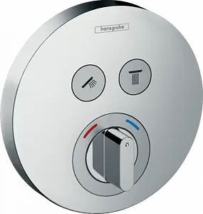 Смеситель для душа скрытого монтажа Hansgrohe ShowerSelect S хром 15748000, 1