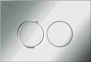 Клавиша смыва для унитаза Am.Pm ProС L I070151 хром глянцевый Клавиша смыва для унитаза Am.Pm ProС L I070151 хром глянцевый, 1