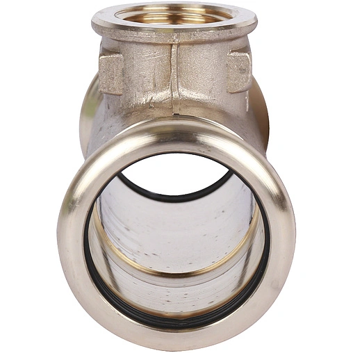 Тройник пресс переходной 28мм x ½"в x 28мм Sanha 8130G 181302812