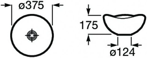 Раковина Roca Ruy Ohtake 37 жемчужный 327A15630