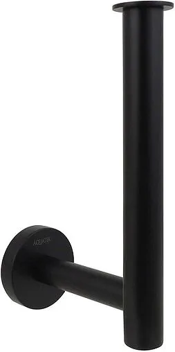 Держатель для запасных рулонов Aquatek Вега чёрный матовый AQ4007MB