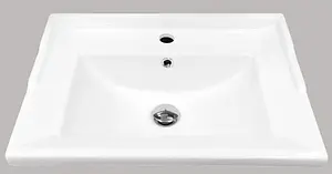 Тумба-умывальник напольная Comforty Барселона 60 белый/венге 00003124186CF Тумба-умывальник напольная Comforty Барселона 60 белый/венге 00003124186CF, 3