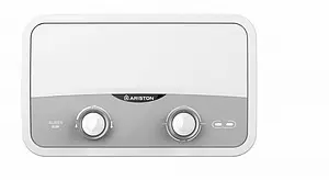 Водонагреватель проточный электрический Ariston Aures Slim Flow 5.5 COM белый/серый 3520018 Водонагреватель проточный электрический Ariston Aures Slim Flow 5.5 COM белый/серый 3520018, 1