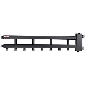 Распределительный коллектор 5 контуров с гидрострелкой 1½&quot;н x 1&quot;н Rommer RDG-0060-014045, 2