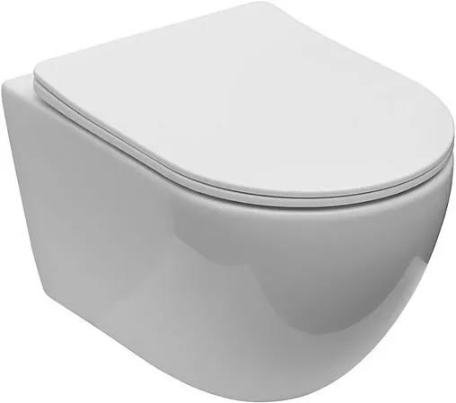 Унитаз подвесной безободковый Aquanet Cetus 3.0 W Tornado белый Cetus 3.0 W T