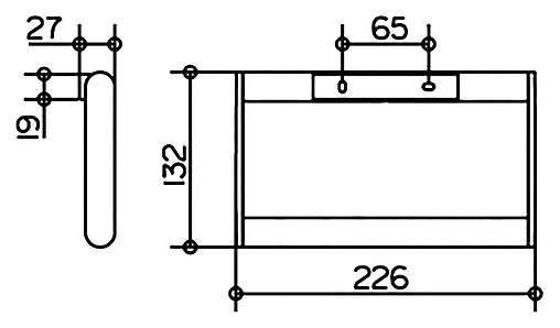 Полотенцедержатель Keuco Plan хром 14921010000 Полотенцедержатель Keuco Plan хром 14921010000