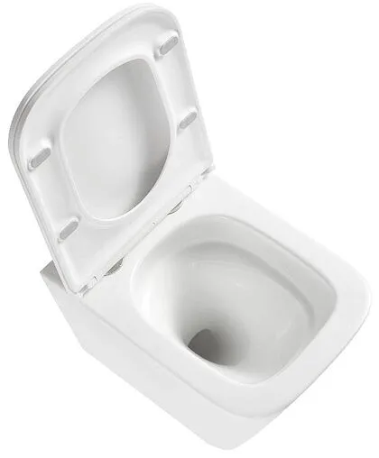 Унитаз подвесной безободковый Terminus Ватикан Monolit Tornado белый 03WM49x34W