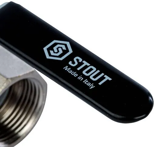 Кран шаровый 1"в x 1"н Stout ГОСТ Р 59553-2021 SVB-0003-200025