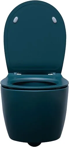 Унитаз подвесной безободковый Allen Brau Fantasy петроль 4.11004.PT