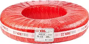 Труба сшитый полиэтилен Valtec 16 x 2.0 мм PE-Xb EVOH VP1620.3 на отрез Труба сшитый полиэтилен Valtec 16 x 2.0 мм PE-Xb EVOH VP1620.3 на отрез, 3