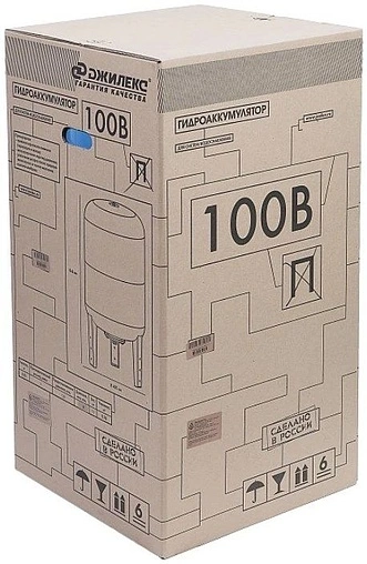 Гидроаккумулятор Джилекс 100 В 8 бар 7101