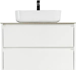 Тумба-умывальник подвесная BelBagno KRAFT 80 Bianco Opaco KRAFT-800-2C-SO-BO+, 1