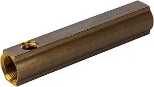 Коллектор распределительный проходной 4 отвода 1"в/в x ½"в Luxor CD 457/4 15022104 Коллектор распределительный проходной 4 отвода 1"в/в x ½"в Luxor CD 457/4 15022104, 2