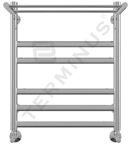 Полотенцесушитель водяной лесенка Terminus Хендрикс П6 500х596 полированная сталь 4670030723192, 1