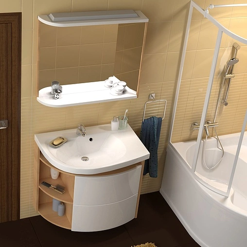 Раковина Ravak Rosa Comfort N 78 R белый XJ8P11N0000