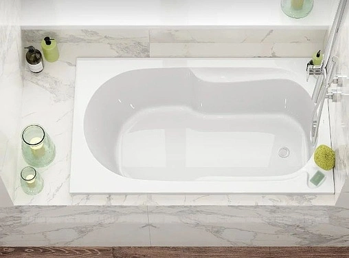 Ванна акриловая Vagnerplast Nike 120x70 VPBA127NIK2E-04