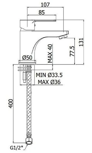Комплект для ванны 3 в 1 Paffoni Red хром 00255124