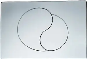 Клавиша смыва для унитаза IDDIS Unifix 021 UNI21CHi77 хром глянцевый, 1