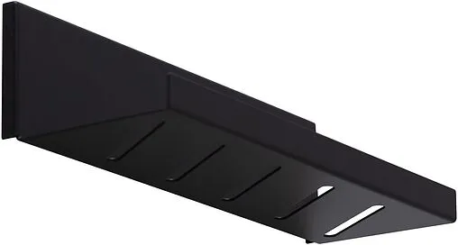 Полка Aquanet Магнум 30 чёрный матовый 00302224