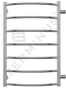 Полотенцесушитель водяной лесенка Terminus Классик П7 400х796 б/п 600 полированная сталь 4670030726261, 1
