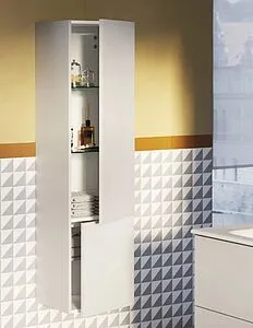 Шкаф-пенал подвесной VitrA Metropole Pure 40 R белый 67342 Шкаф-пенал подвесной VitrA Metropole Pure 40 R белый 67342, 2