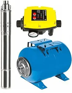 Система автоматического водоснабжения Unipump Акваробот Еco Vint 2-50 74302 Система автоматического водоснабжения Unipump Акваробот Еco Vint 2-50 74302, 1