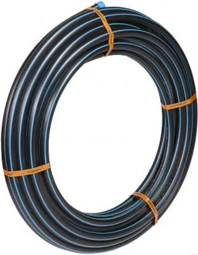 Труба водопроводная питьевая ПНД 20 x 1.8 мм черная Джилекс 9495