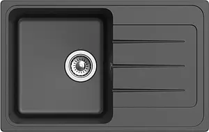 Мойка кухонная Ewigstein Elegant E-R50F антрацит Мойка кухонная Ewigstein Elegant E-R50F антрацит, 3