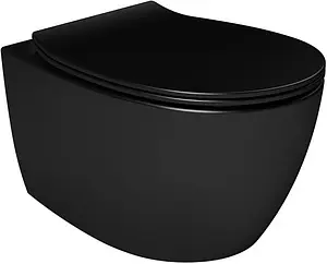 Унитаз подвесной безободковый ISVEA Sentimenti Neo черный матовый 10AR02010SV-2N Унитаз подвесной безободковый ISVEA Sentimenti Neo черный матовый 10AR02010SV-2N, 1