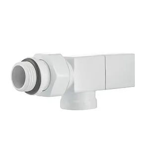 Комплект вентилей запорных осевых ½" в/н Royal Thermo Cube белый RTE 56.0003 Комплект вентилей запорных осевых ½" в/н Royal Thermo Cube белый RTE 56.0003, 5