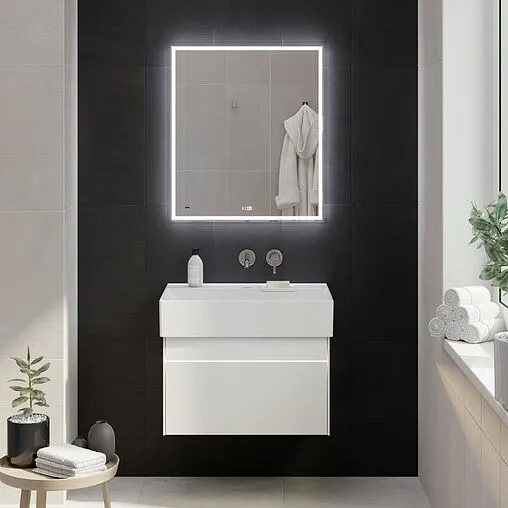 Зеркало с подсветкой Kerama Marazzi Tecno 70 с подогревом белый глянцевый TE.mi.70