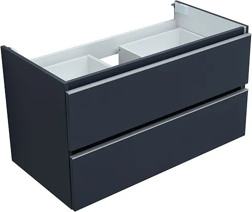 Тумба-умывальник подвесная Aquanet Вега 90 маренго 00329592+00323883