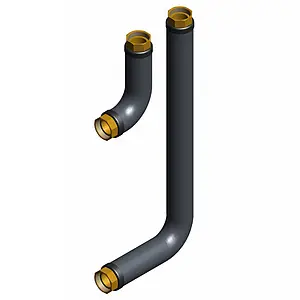 Набор для подключения 1&quot;нг x 1&quot;нг WATTS RB-HW80/120 VB20 10082527, 1