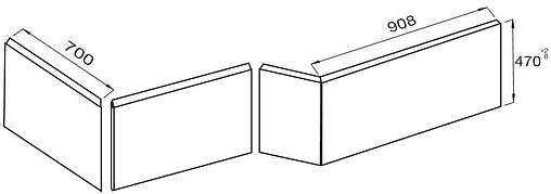 Панель для ванны Jacob Delafon Bain-Douche Neo белый E6D135-00