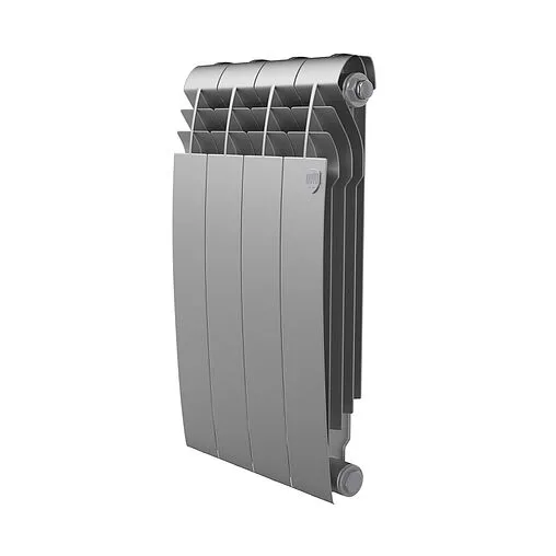 Радиатор биметаллический 4 секций Royal Thermo Biliner B 500 Silver Satin RTBS350004 Радиатор биметаллический 4 секций Royal Thermo Biliner B 500 Silver Satin RTBS350004