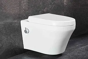 Унитаз подвесной с функцией биде и встроенным смесителем beWash Metison белый 78343601 Унитаз подвесной с функцией биде и встроенным смесителем beWash Metison белый 78343601, 3