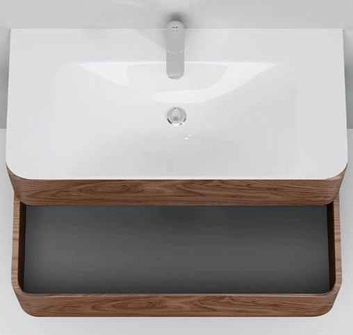 Тумба под умывальник подвесная Am.Pm Sensation 100 орех M30FHX1002NF Тумба под умывальник подвесная Am.Pm Sensation 100 орех M30FHX1002NF