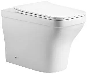 Унитаз приставной безободковый Aquatek Амадео белый AQ1964-00, 1